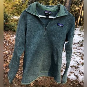 Green Patagonia Quarter-Zip
